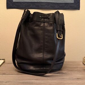 Authentic COACH Bucket Bag Navy